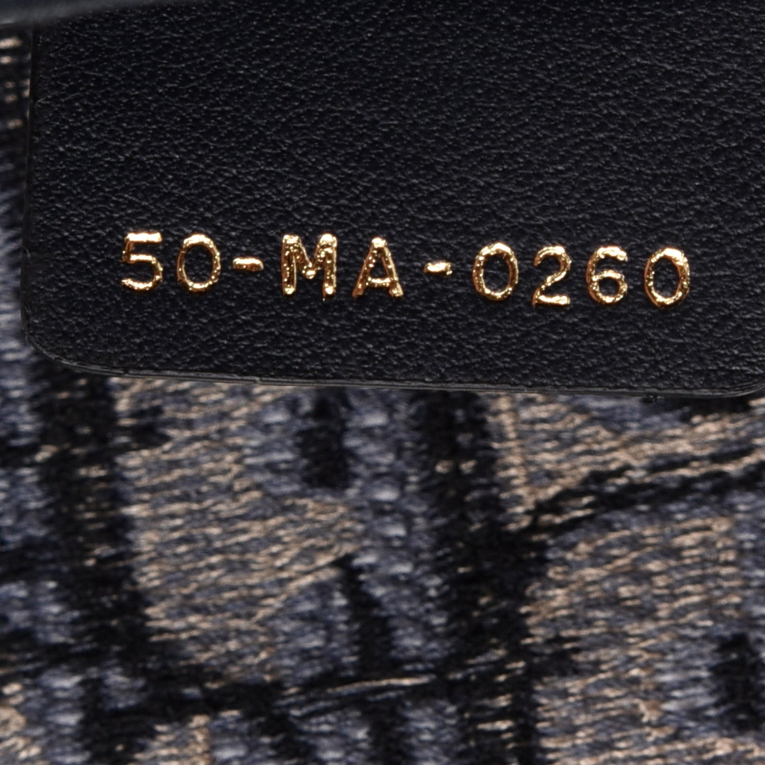 Christian Dior Oblique Slim Saddle Pouch Blue 7 of 10