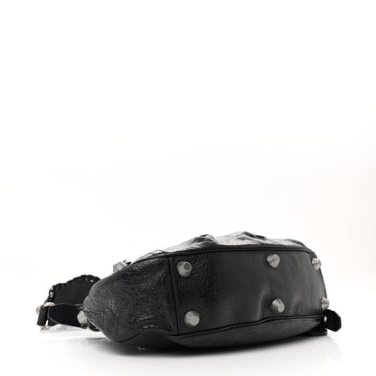 Balenciaga Agneau Arena Small Le Cagole Shoulder Bag Black 4 of 11