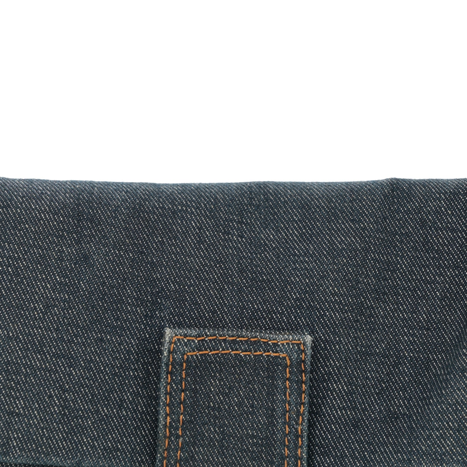 Fendi Denim Baguette Blue 7 of 10