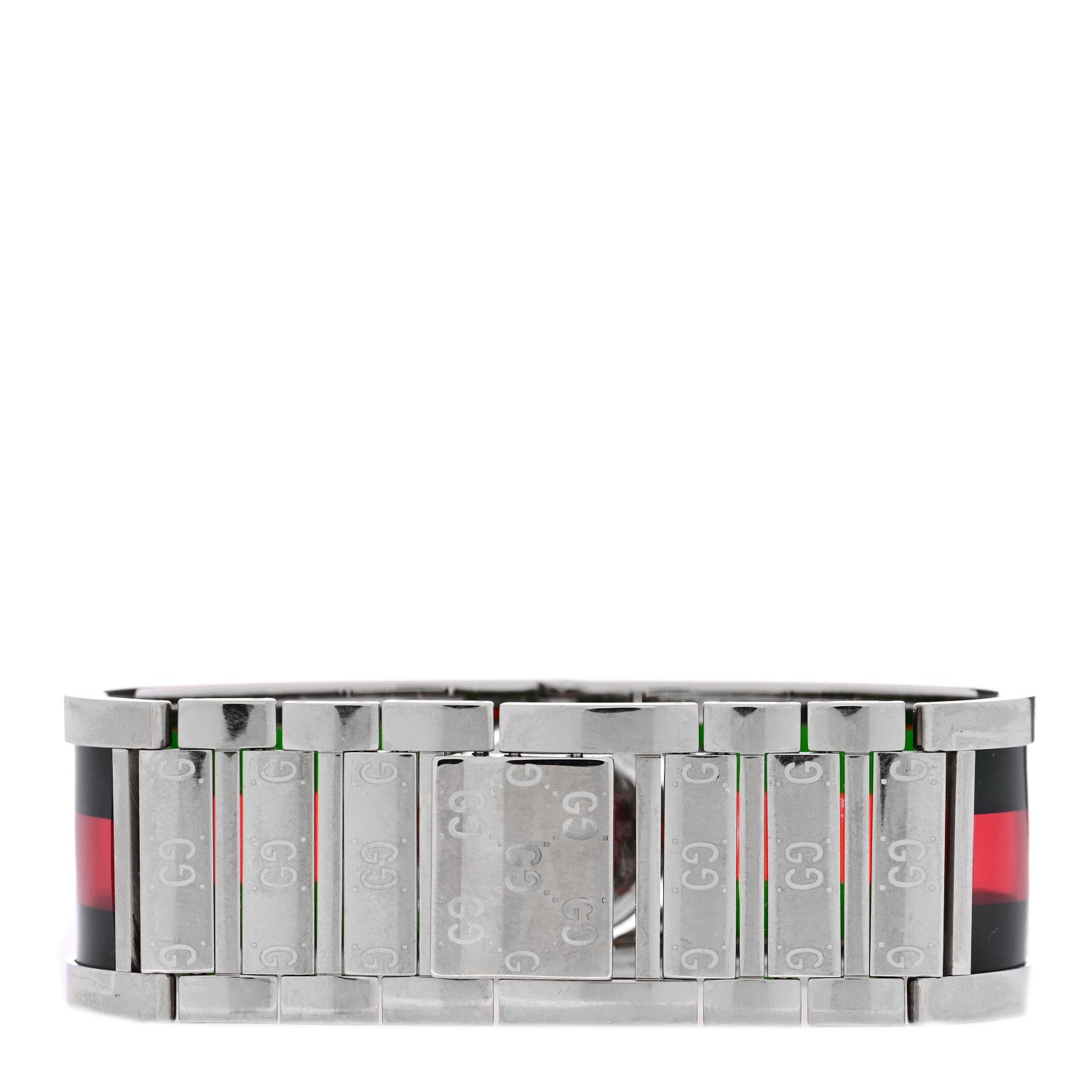 Gucci Stainless Steel Acetate 23mm Twirl Web Quartz Watch Black 2 of 4