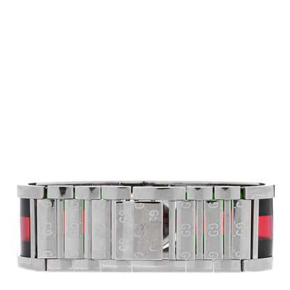 Gucci Stainless Steel Acetate 23mm Twirl Web Quartz Watch Black 2 of 4