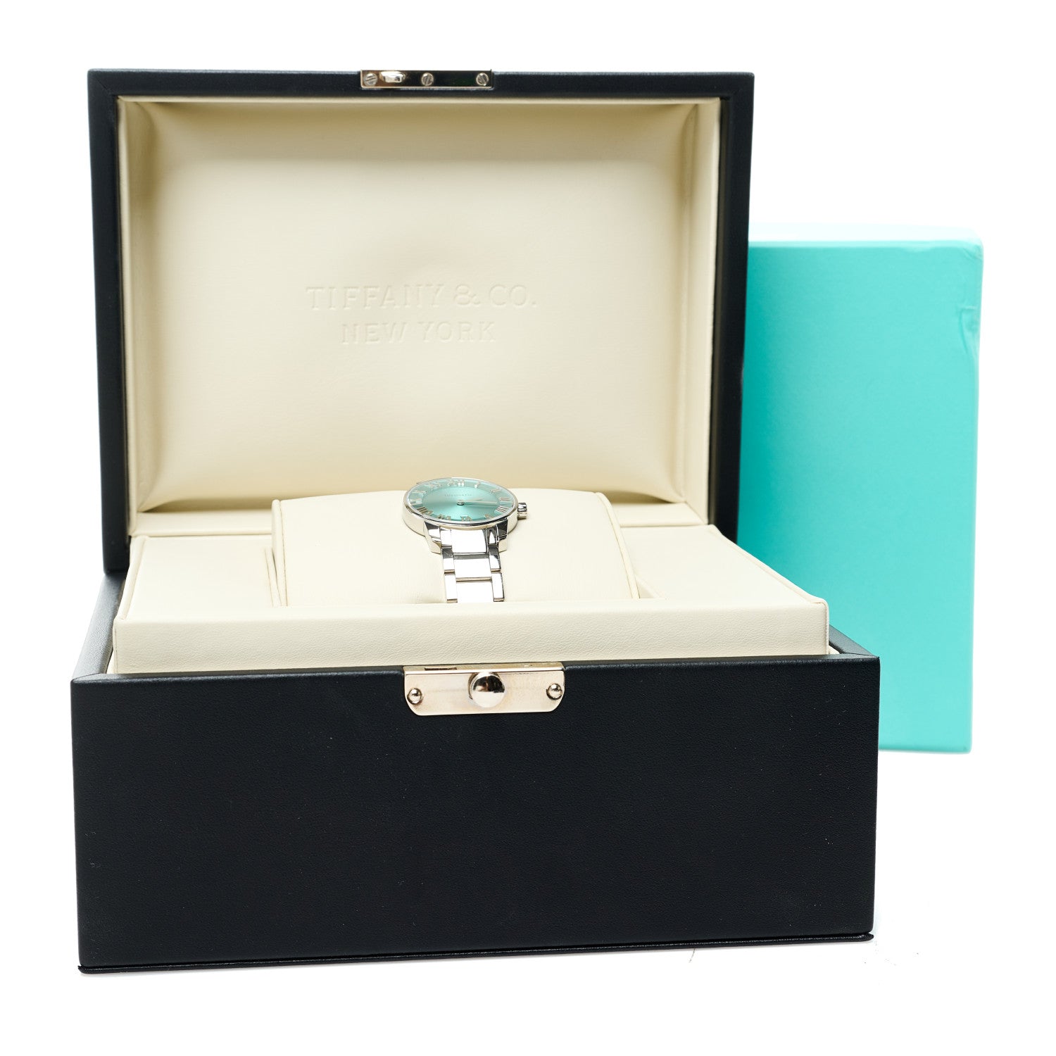 Tiffany Stainless Steel 29mm Atlas 2-Hand Quartz Watch Tiffany Blue 5 of 5