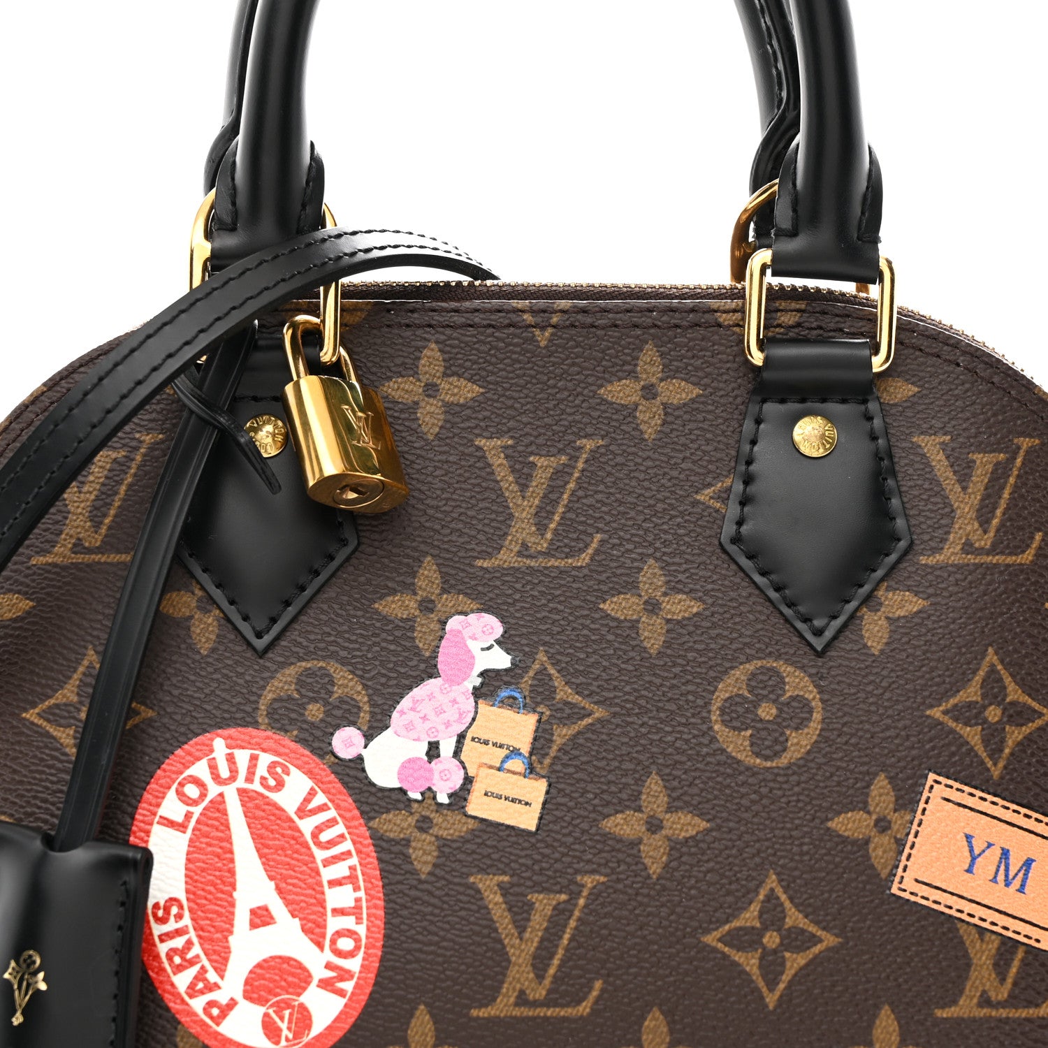 Louis Vuitton Monogram My LV World Tour Alma BB 8 of 10