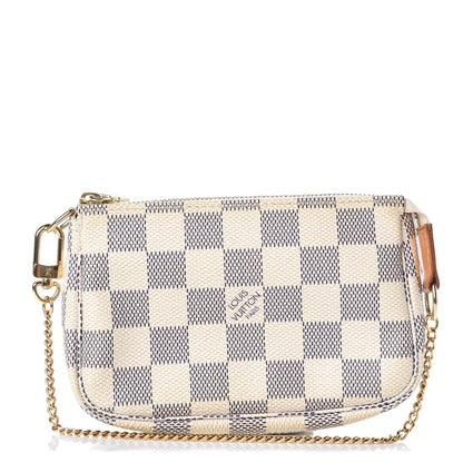 Louis Vuitton Damier Azur Mini Pochette Accessories 1 of 8