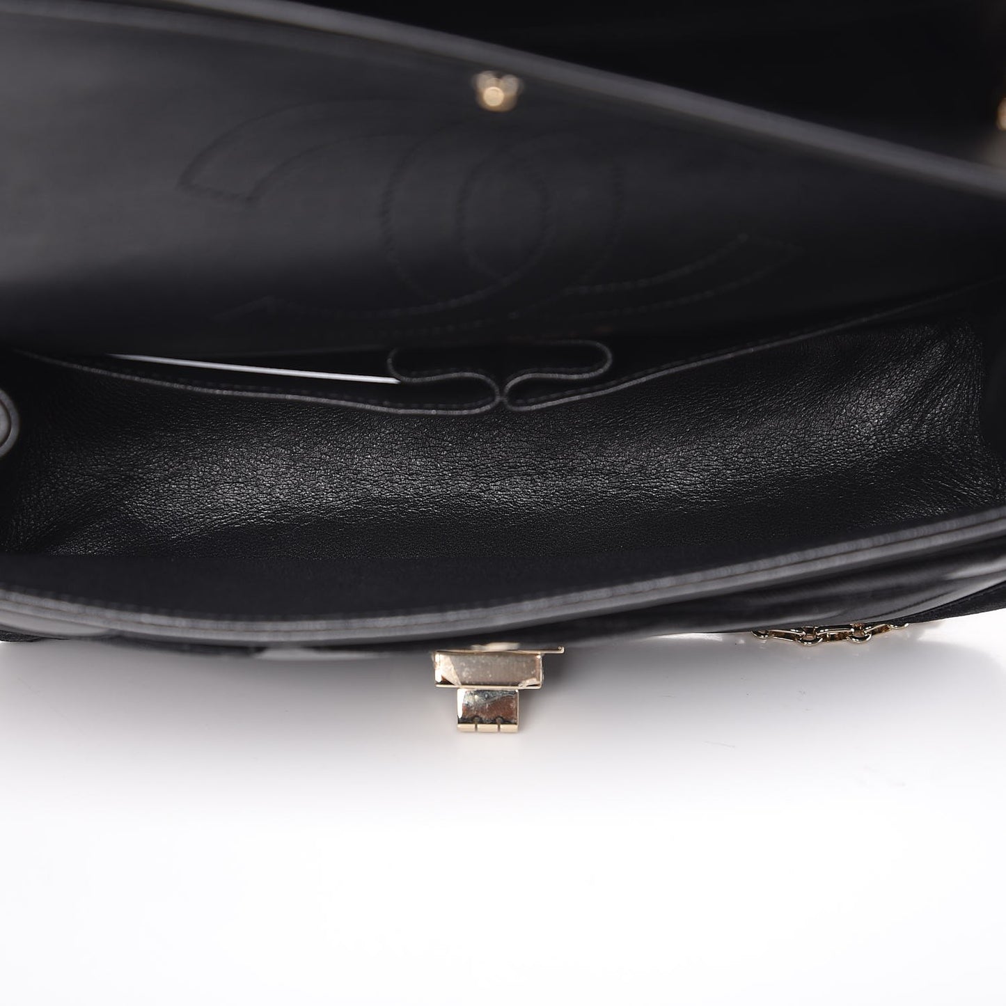 Lambskin Velvet Grosgrain Quilted 2.55 Reissue 225 Flap Black