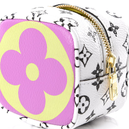 Louis Vuitton Monogram Giant Cube Coin Purse Pink 9 of 10