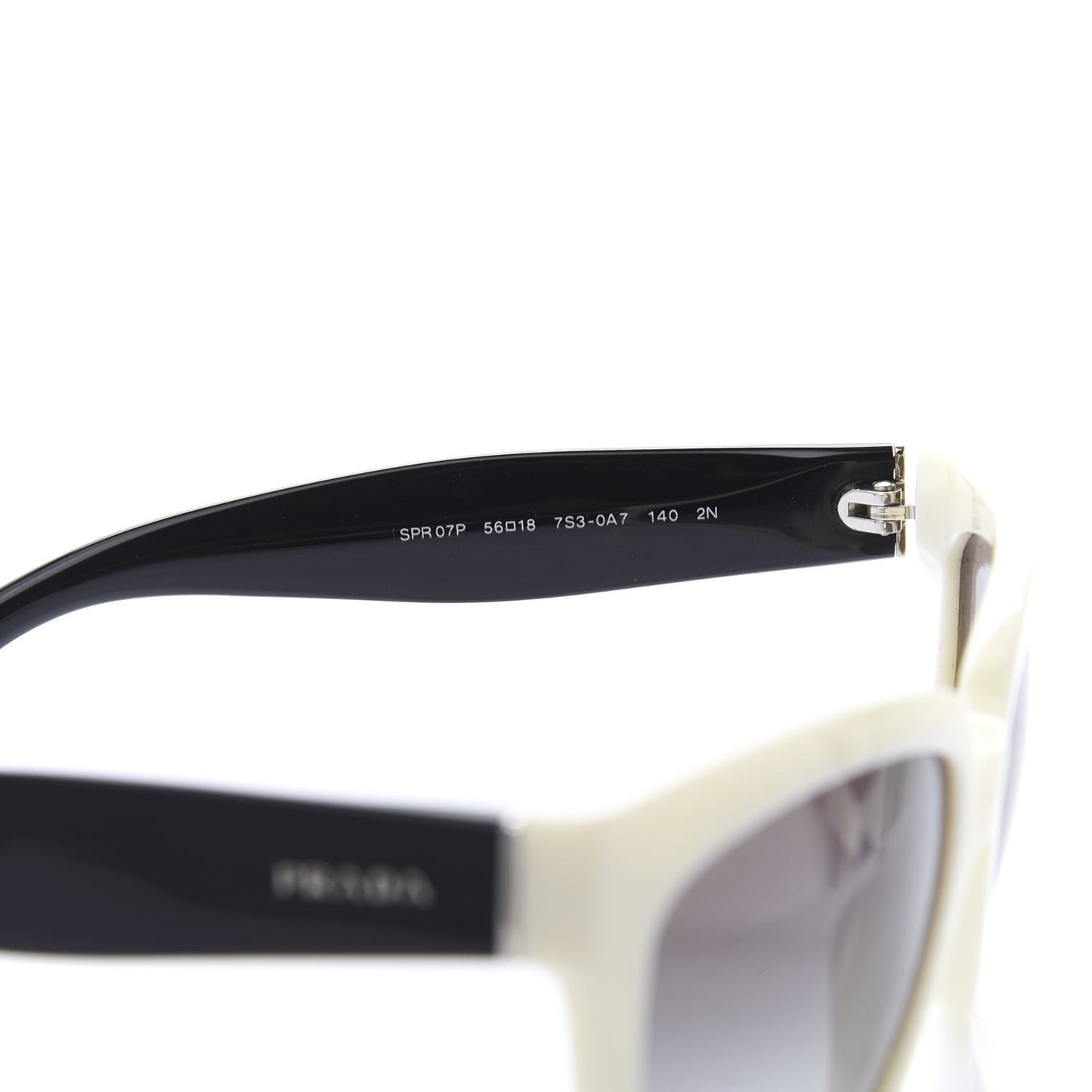 Sunglasses SPR 07P Black White
