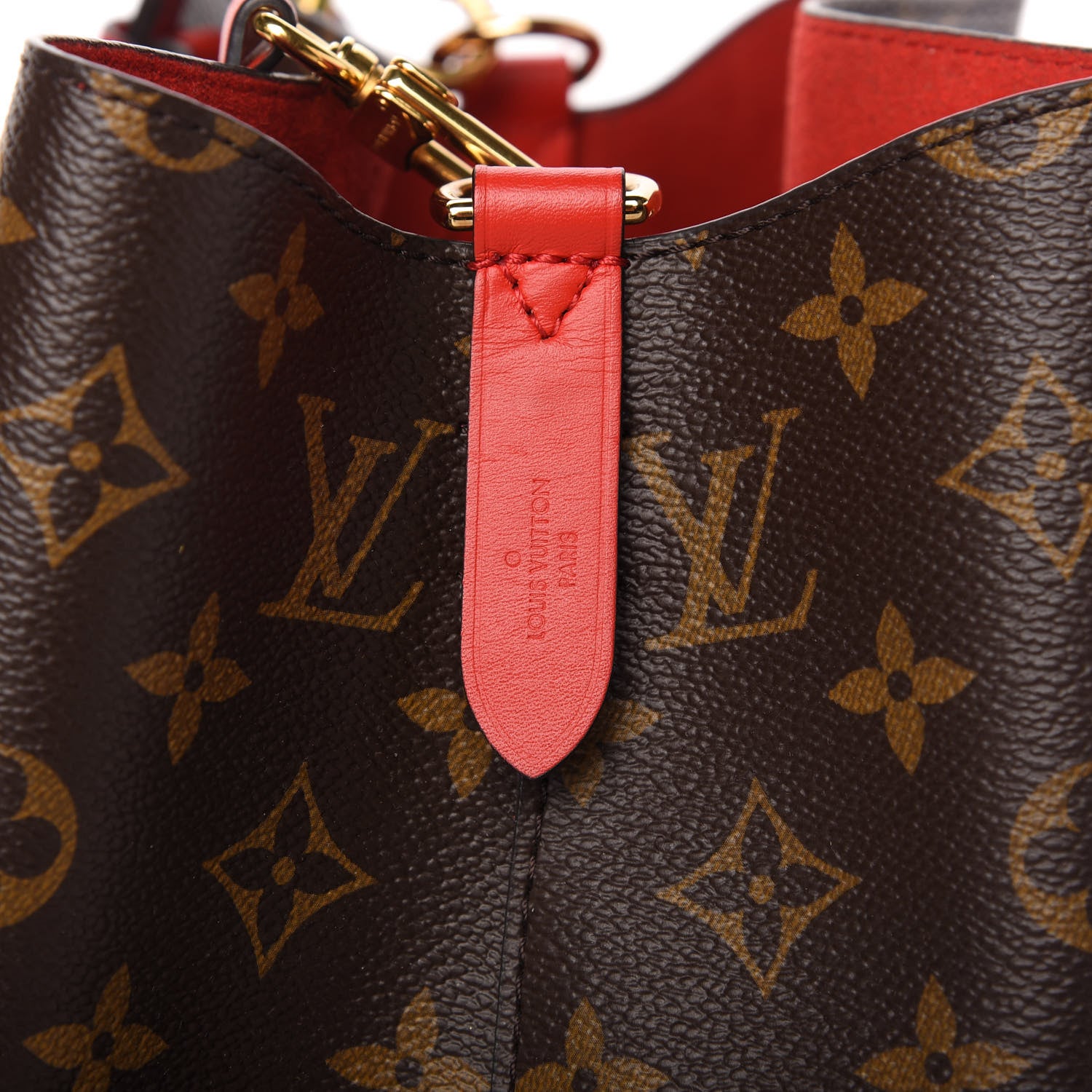 Louis Vuitton Monogram Neonoe MM Coquelicot 8 of 9