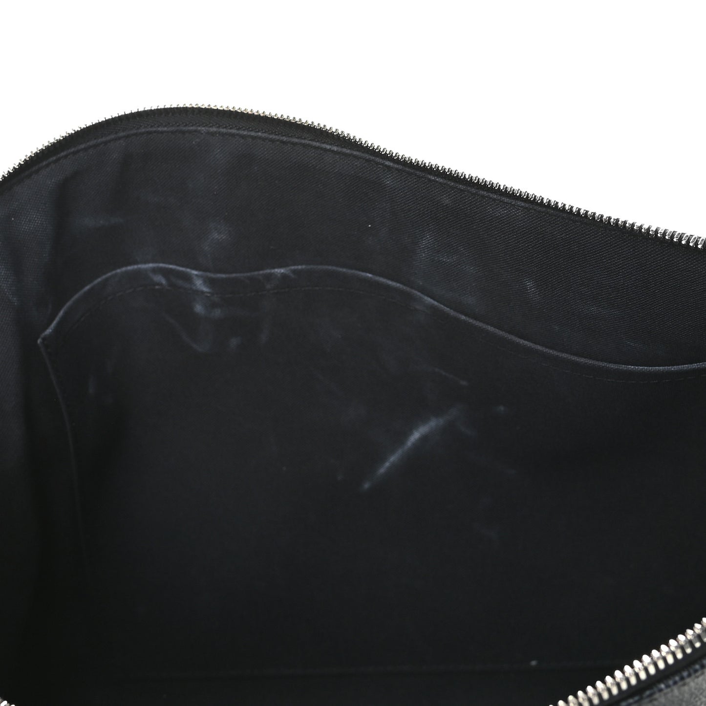 Damier Graphite Porte-Documents Jour