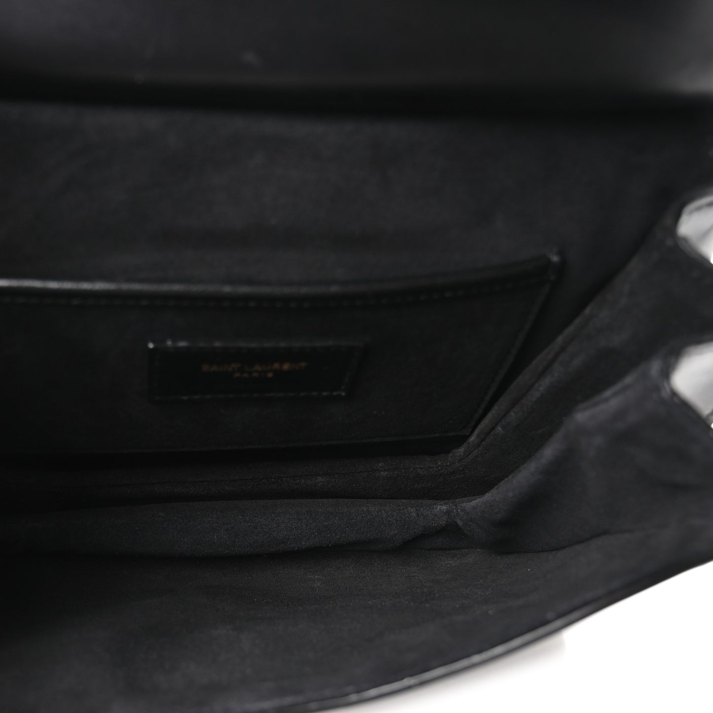 Smooth Calfskin Small Charlie Shoulder Bag Black