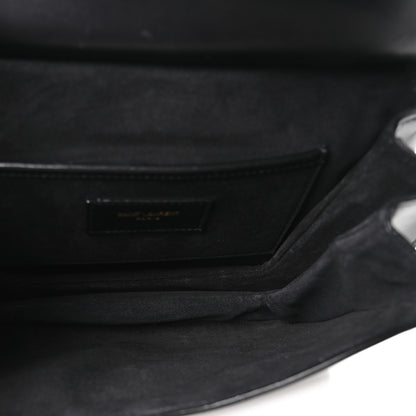 Saint Laurent Smooth Calfskin Small Charlie Shoulder Bag Black 5 of 10