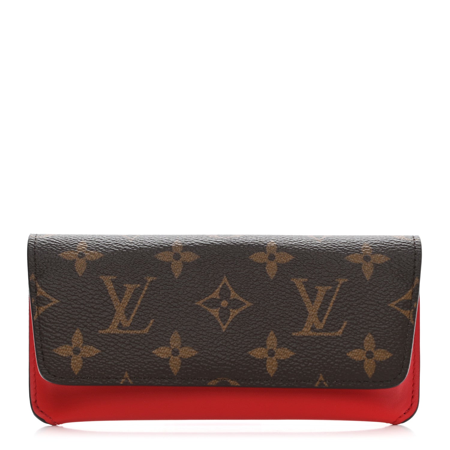 Louis Vuitton Monogram Woody Glasses Case Rouge 1 of 7