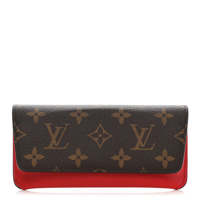Louis Vuitton Monogram Woody Glasses Case Rouge 1 of 7