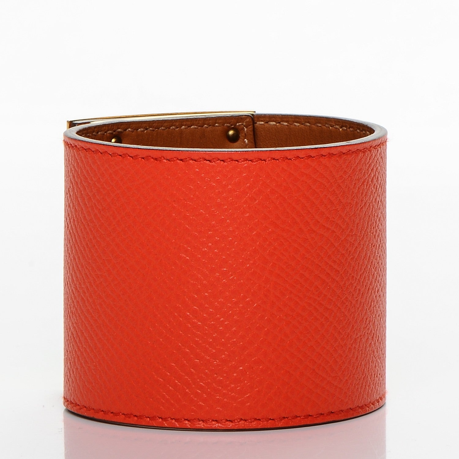 Hermes Epsom Extreme Kelly Bracelet S Orange Poppy 3 of 6