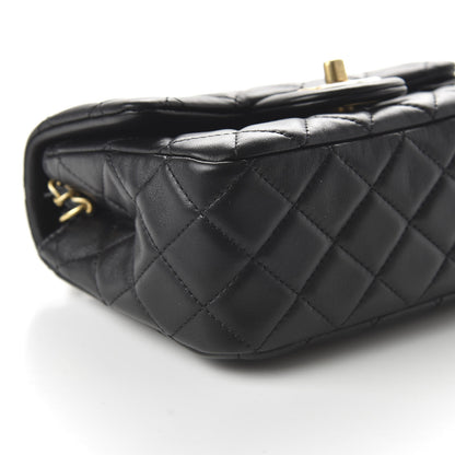 Chanel Lambskin Quilted Mini Pearl Crush Flap Black 6 of 11