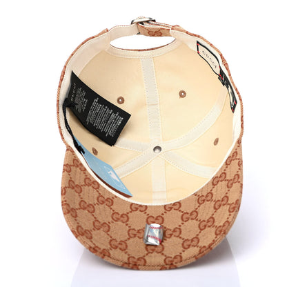 Gucci X MLB Monogram SF Giants Baseball Hat 57-61 Beige Ruggine 4 of 4