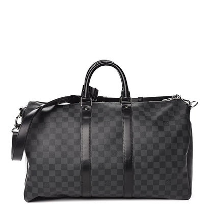 Louis Vuitton Damier Graphite Keepall Bandouliere 45 1 of 15