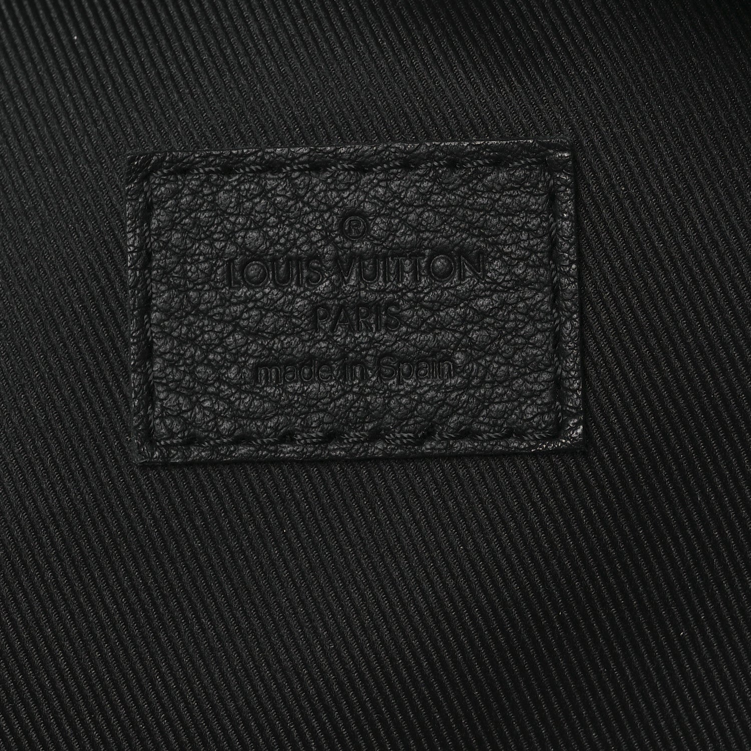 Louis Vuitton Calfskin Monogram Shadow Discovery Backpack  Black 6 of 11