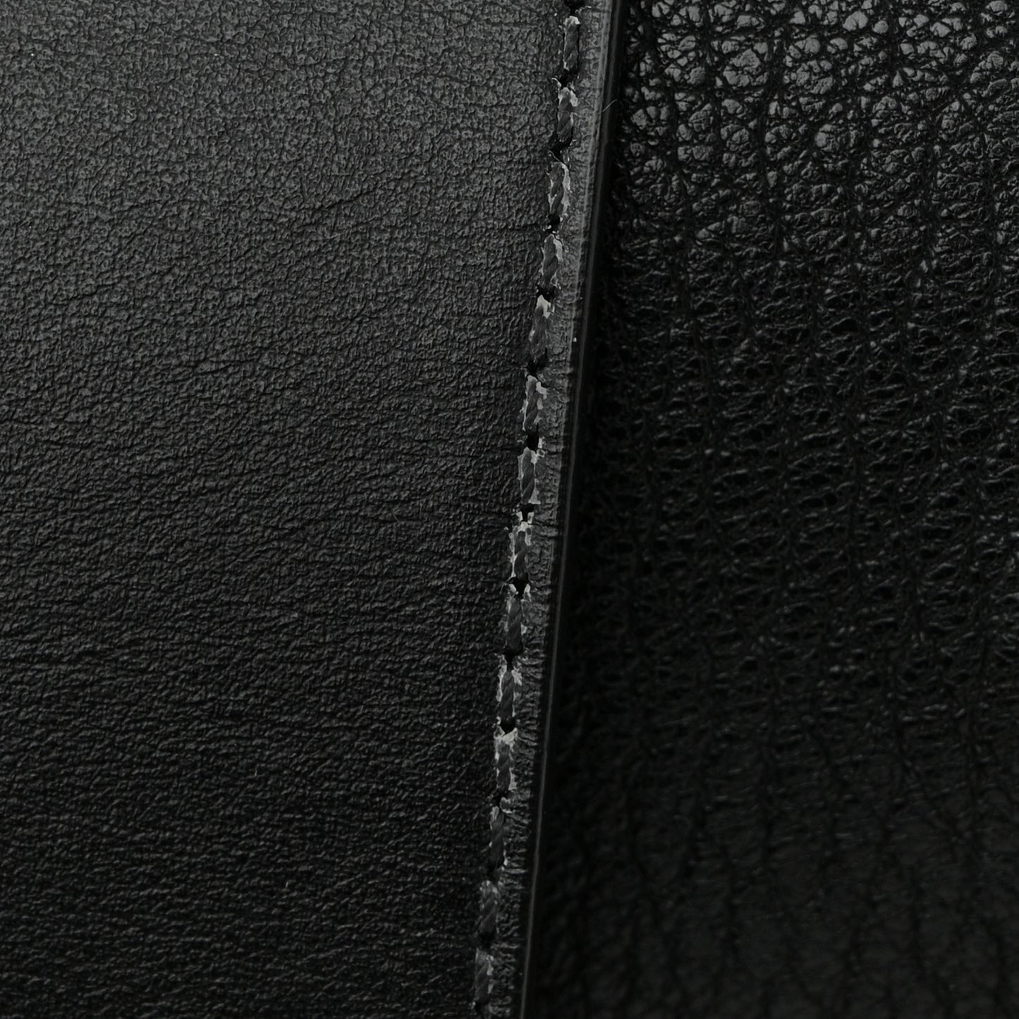Grained Lambskin Small Tess Bag Black