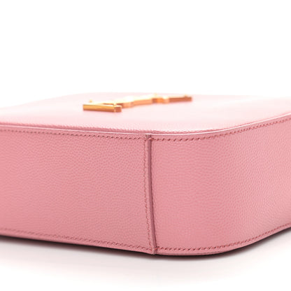 Saint Laurent Grain De Poudre Small Classic Monogram Camera Bag Old Rose 9 of 9