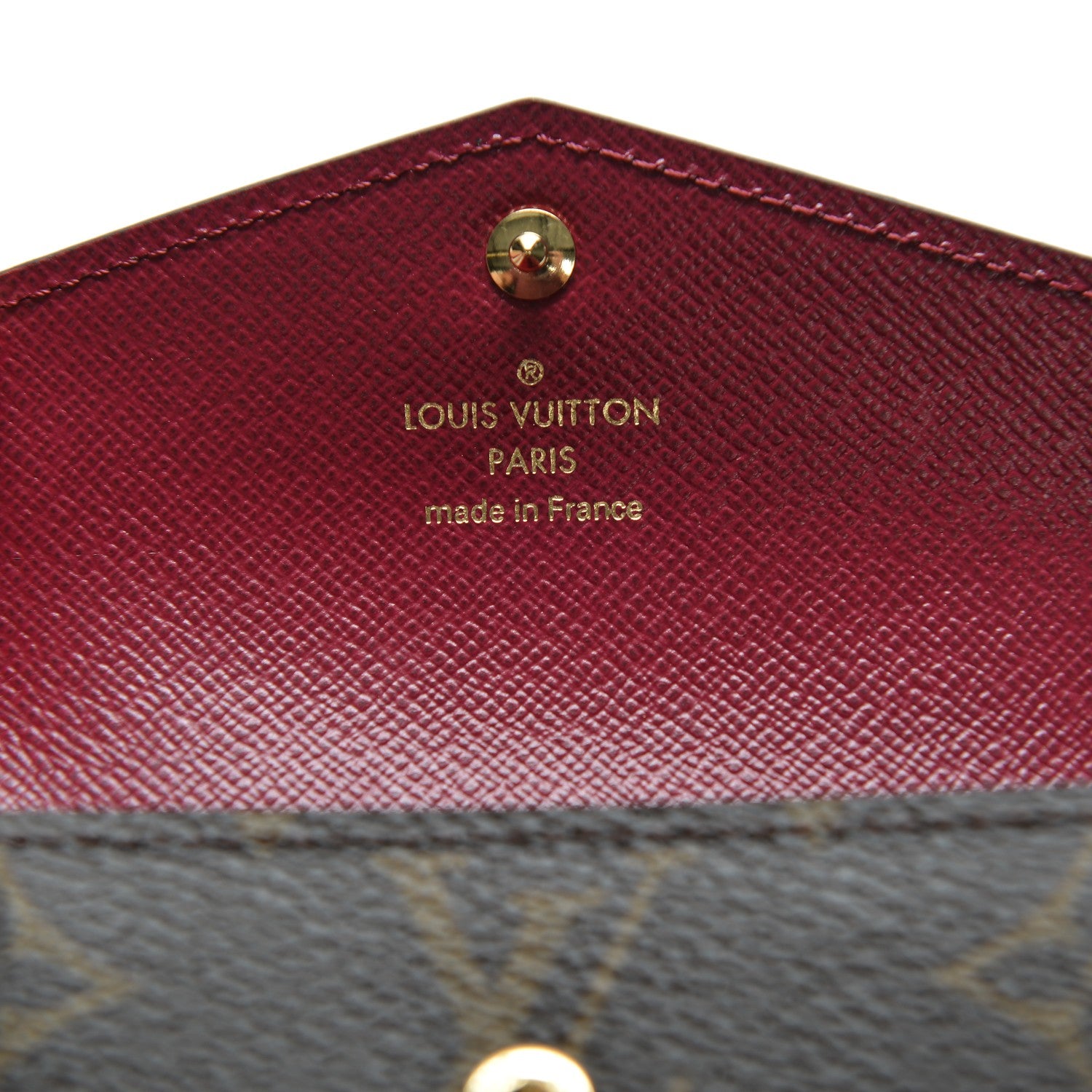 Louis Vuitton Monogram Sarah Multicartes Fuchsia 6 of 6