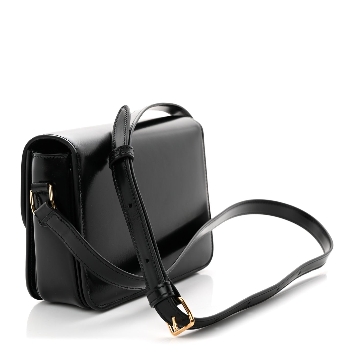 Shiny Calfskin Teen Triomphe Black
