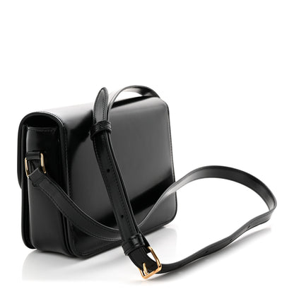 Celine Shiny Calfskin Teen Triomphe Black 3 of 9