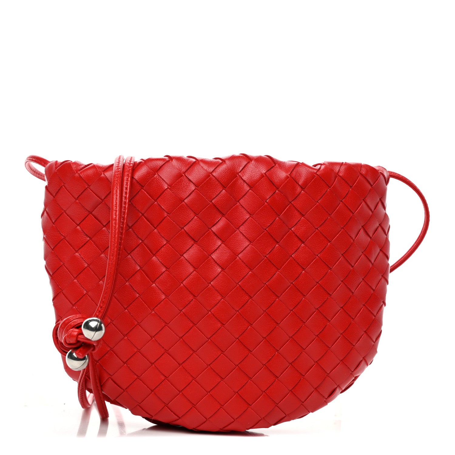 Bottega Veneta Nappa Intrecciato Mini Bulb Chili 1 of 4