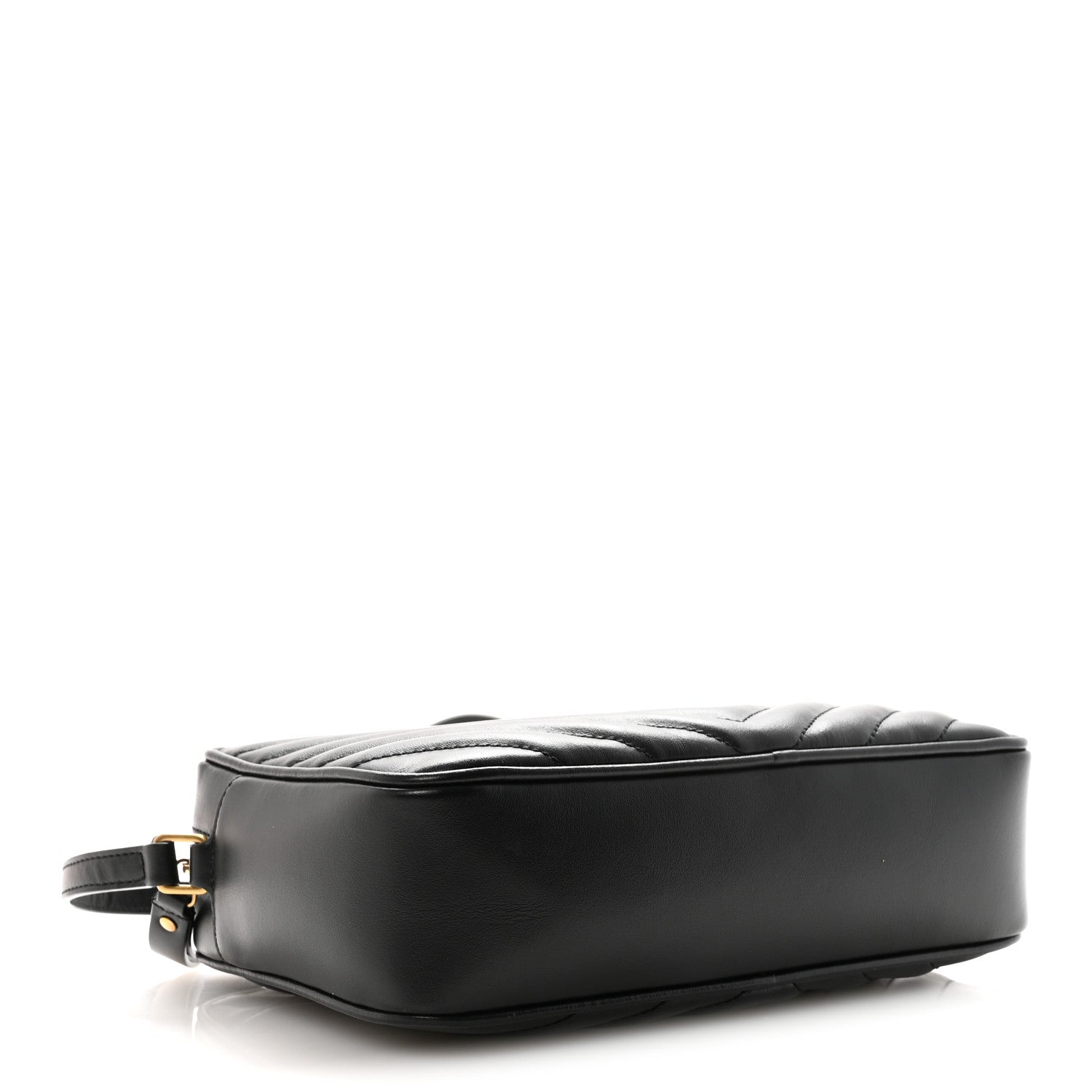 Saint Laurent Calfskin Matelasse Monogram Lou Camera Bag Black 4 of 10