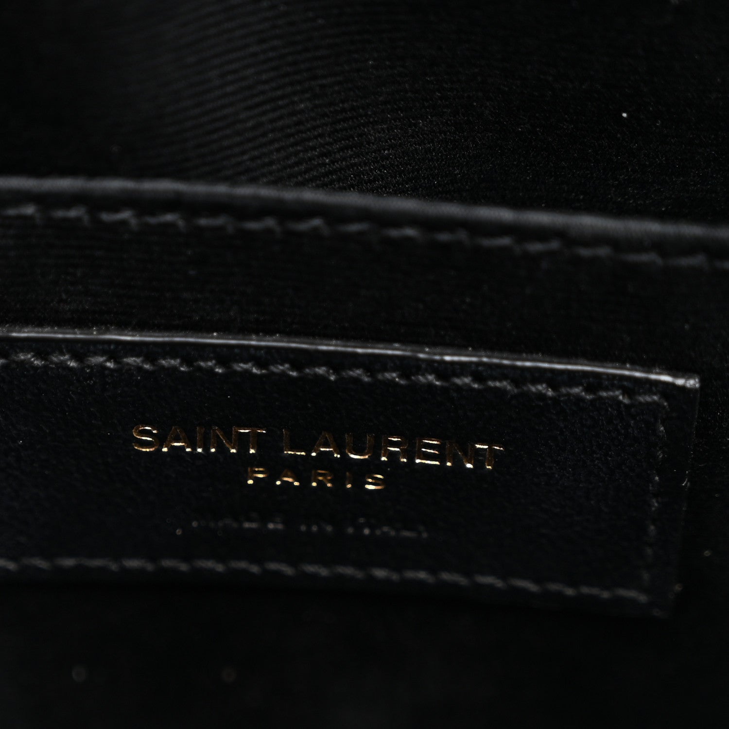 Saint Laurent Calfskin Matelasse Monogram Lou Camera Bag Storm 6 of 10