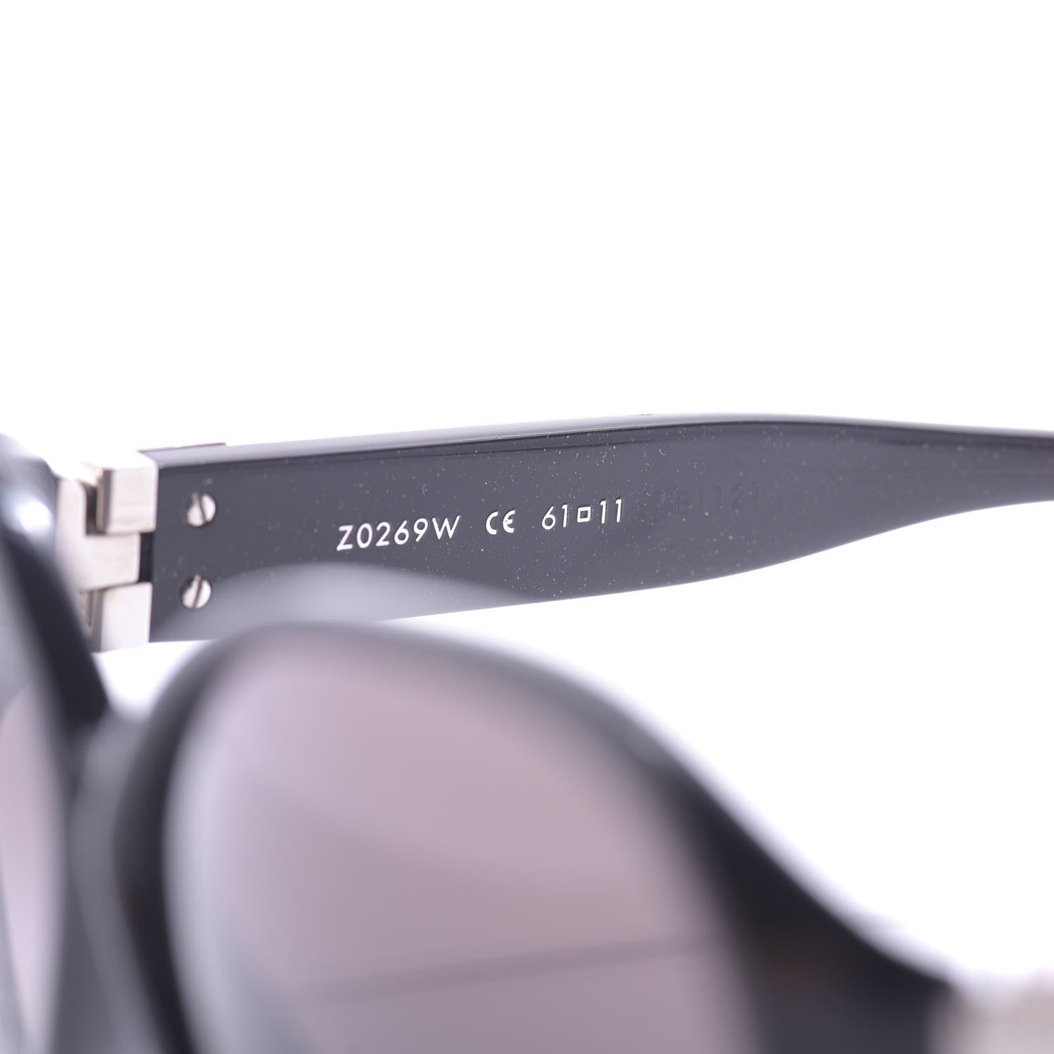 Louis Vuitton Oversized Soupcon Z0269W Sunglasses Black Glitter 5 of 11