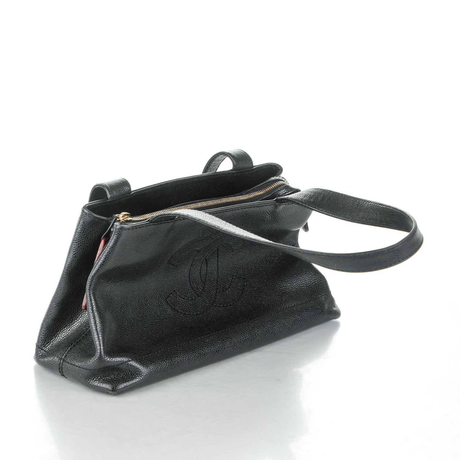 Chanel Caviar CC Shoulder Bag Black 8 of 8