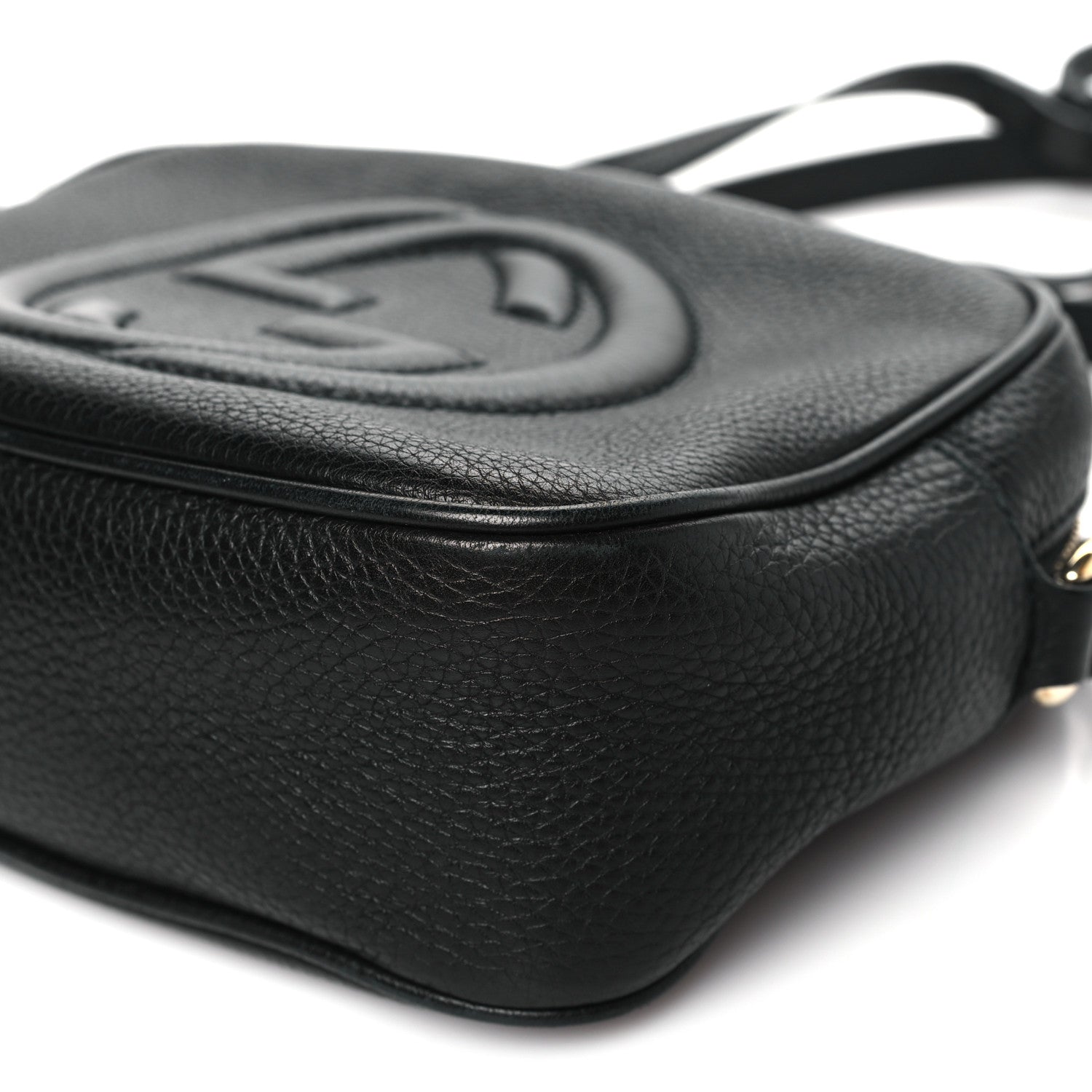 Gucci Pebbled Calfskin Small Soho Disco Bag Black 10 of 12