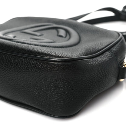 Gucci Pebbled Calfskin Small Soho Disco Bag Black 10 of 12