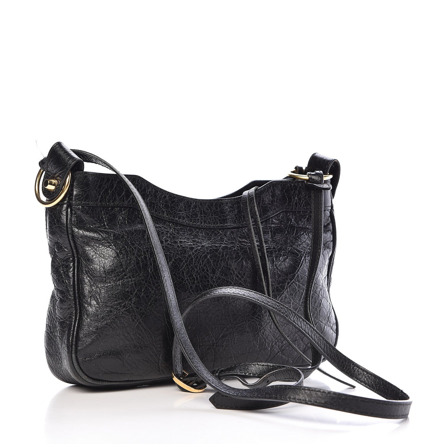 Balenciaga Agneau Classic Gold Hardware Hip Black 3 of 11