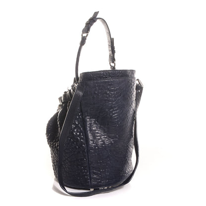 Alexander Wang Pebbled Lambskin Diego Bucket Bag Neptune 3 of 6