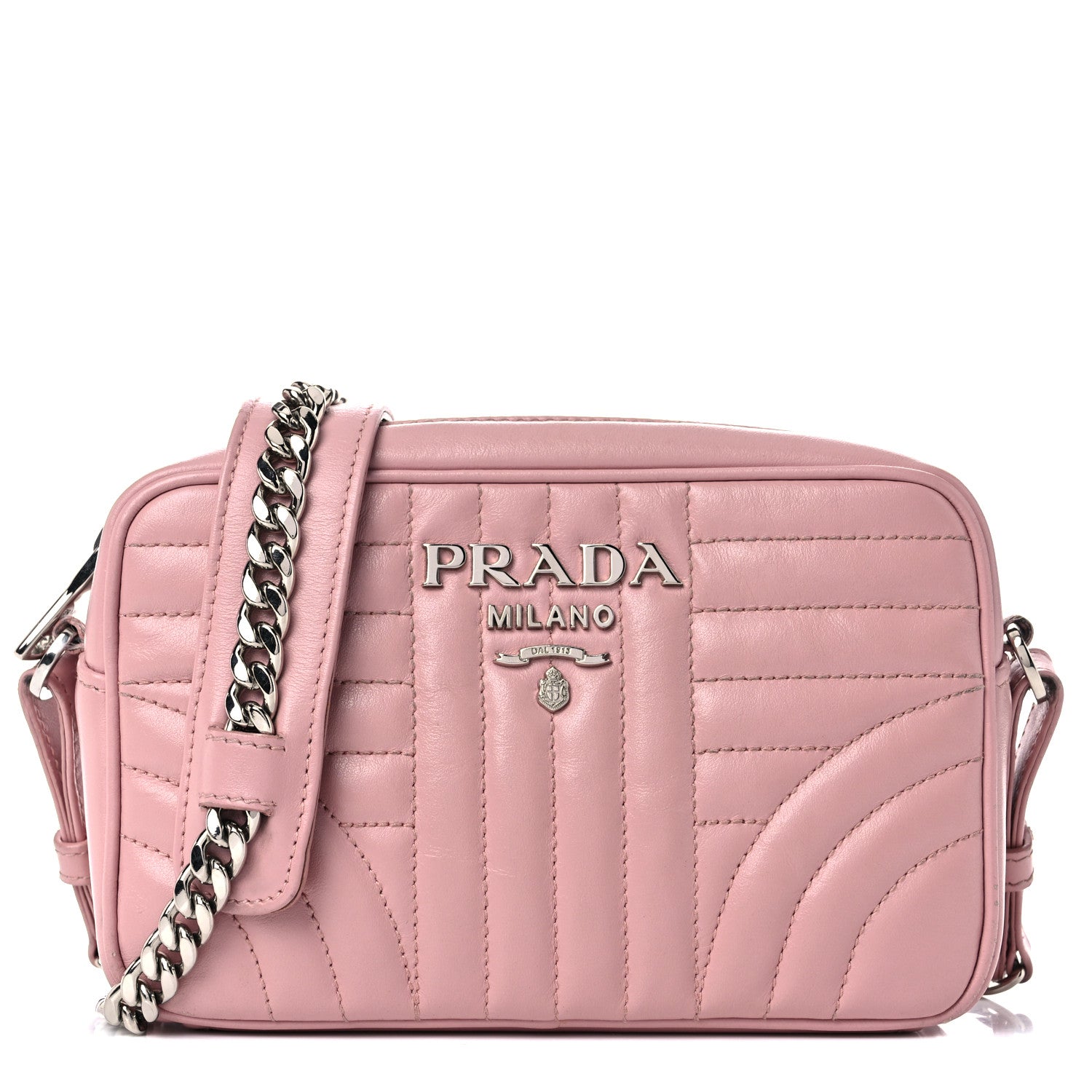 Prada Soft Calfskin Diagramme Camera Bag Pesco 1 of 14