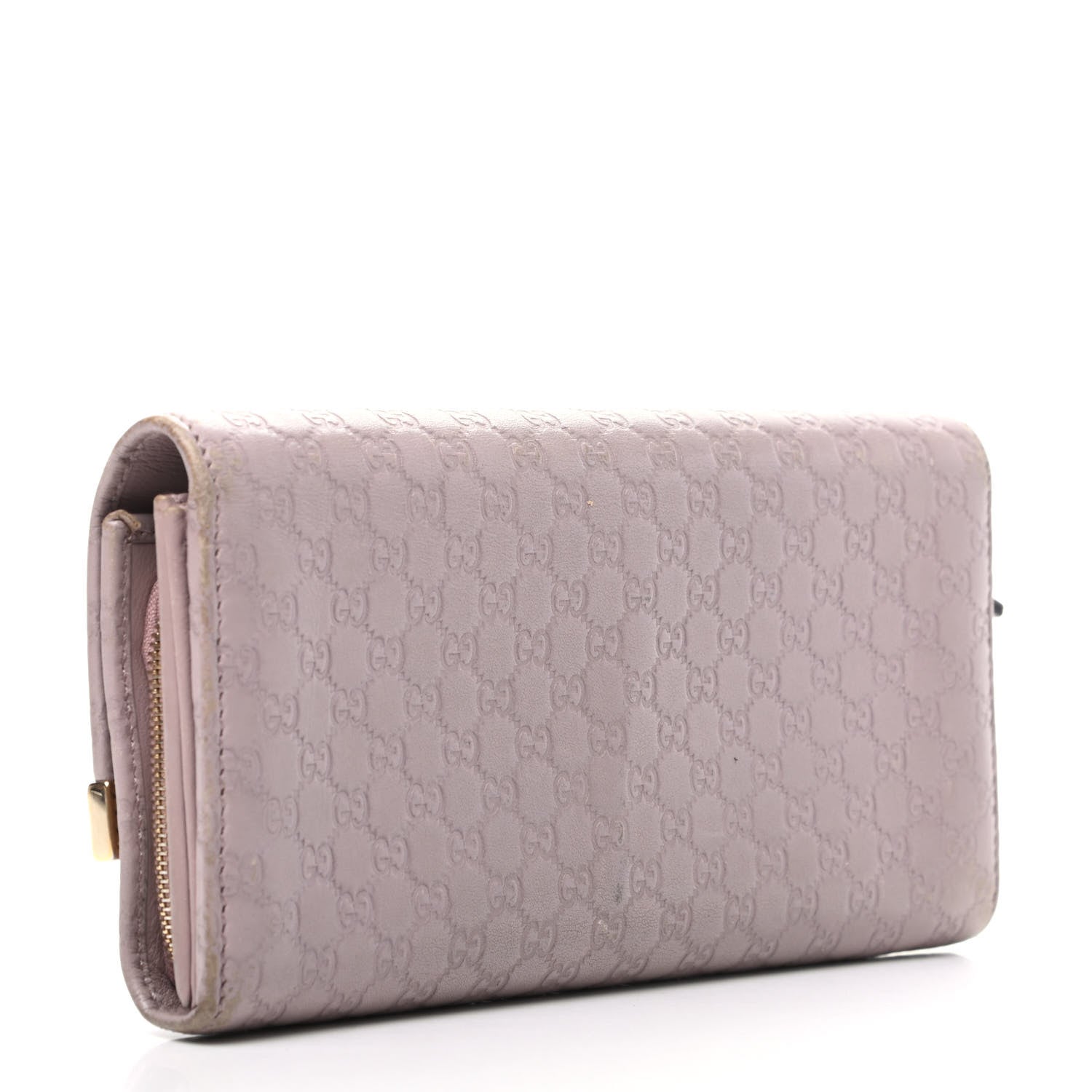 Gucci Soft Microguccissima Dice Chain Wallet Mauve 3 of 11