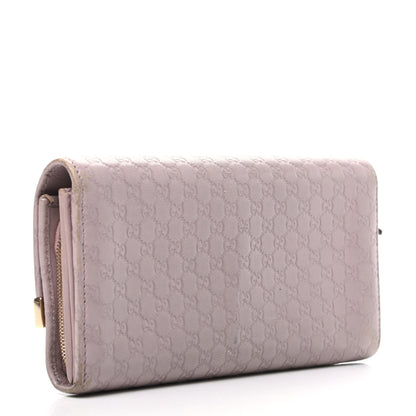 Gucci Soft Microguccissima Dice Chain Wallet Mauve 3 of 11