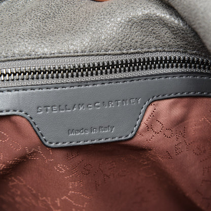 Stella McCartney Shaggy Deer Quilted Fold Over Falabella Tote Light Grey 6 of 7
