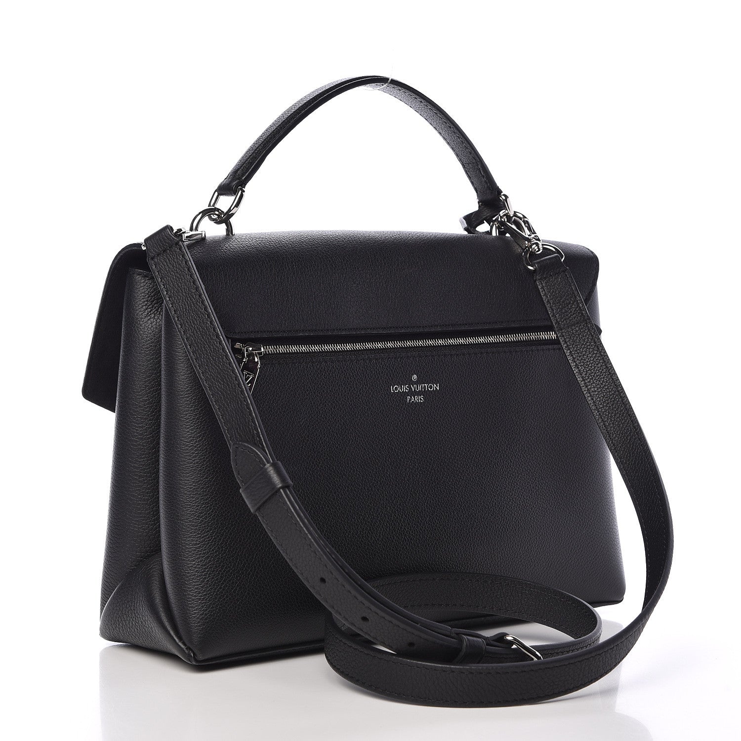 Louis Vuitton Soft Calfskin My Lockme Top Handle Black 3 of 11