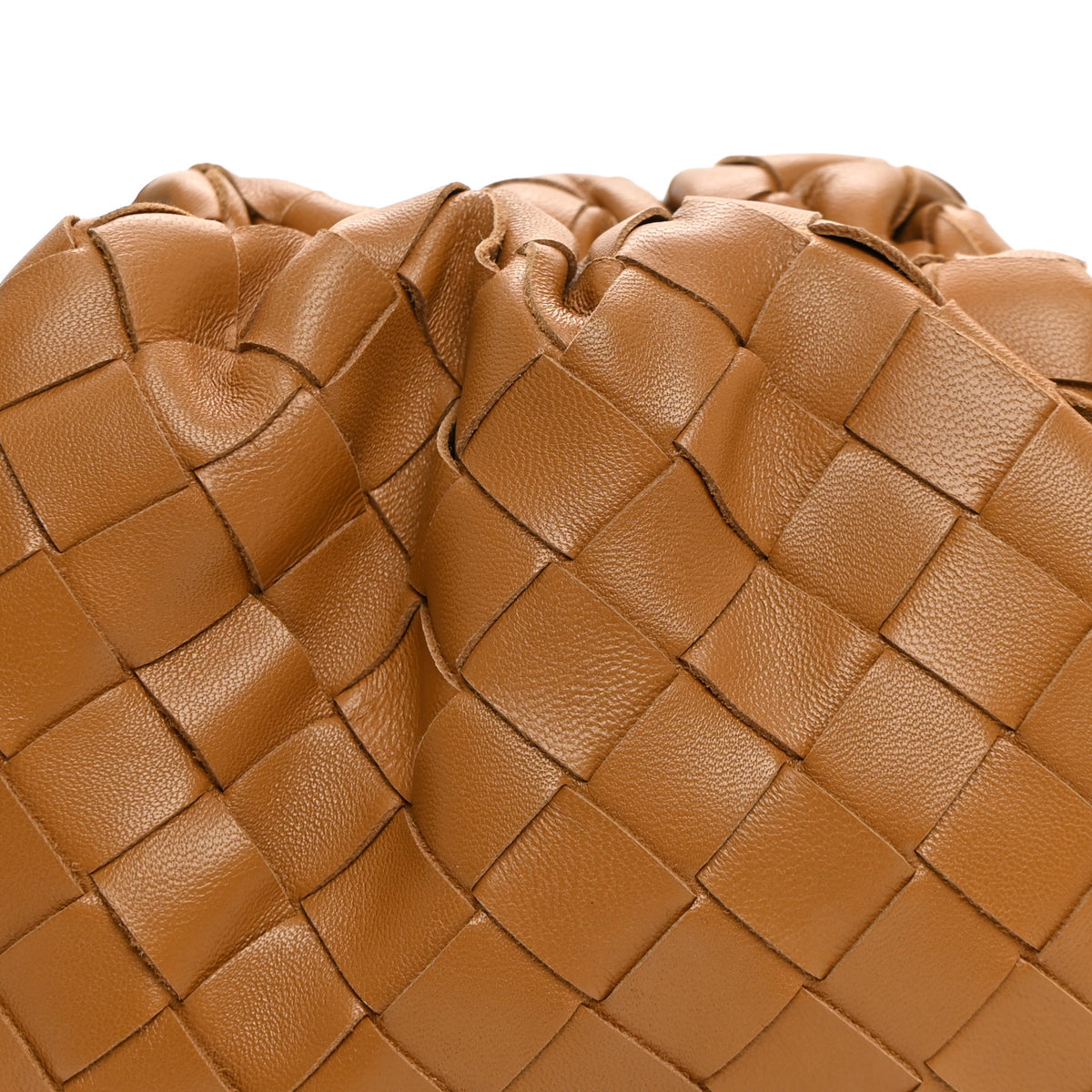 Nappa Intrecciato The Mini Pouch Carmel