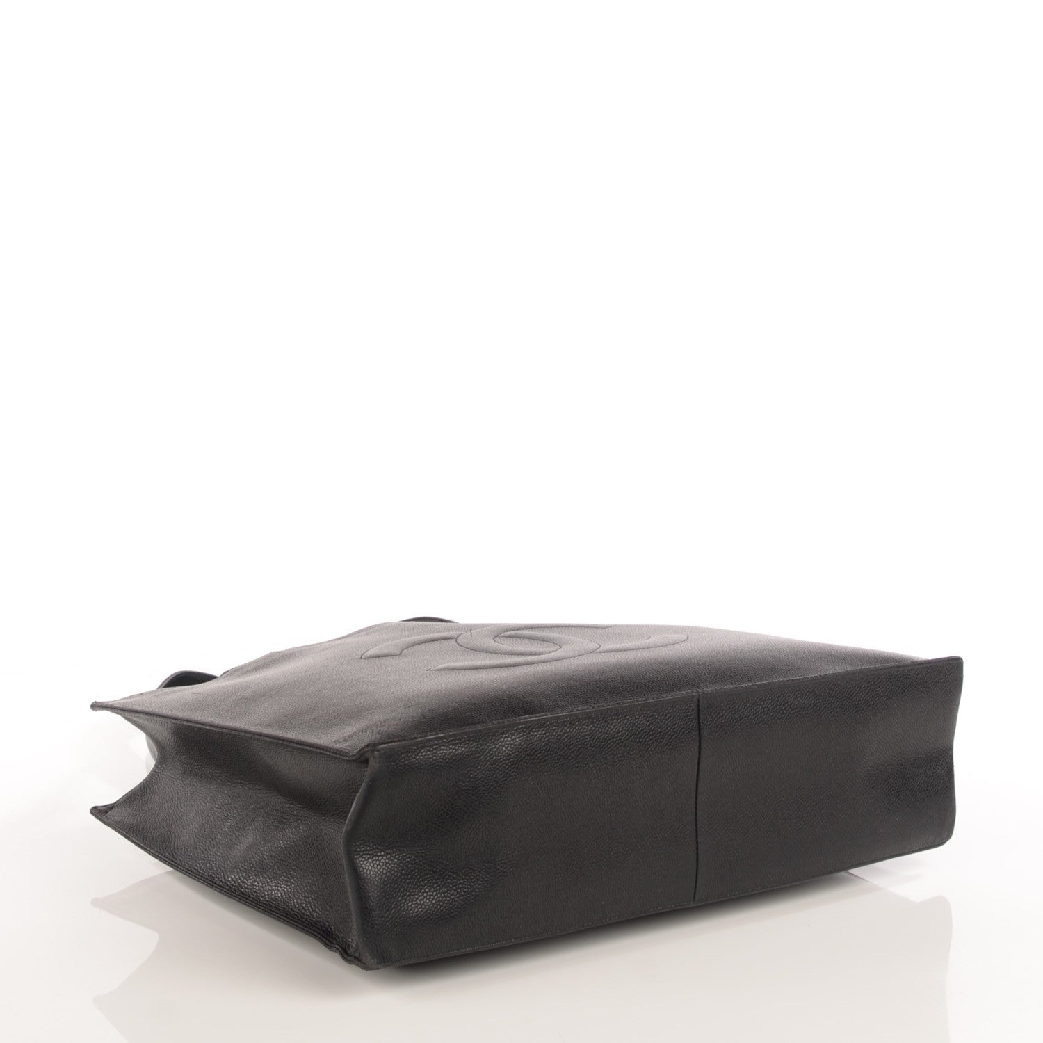 Chanel Caviar Large CC Shoulder Bag Black 4 of 8