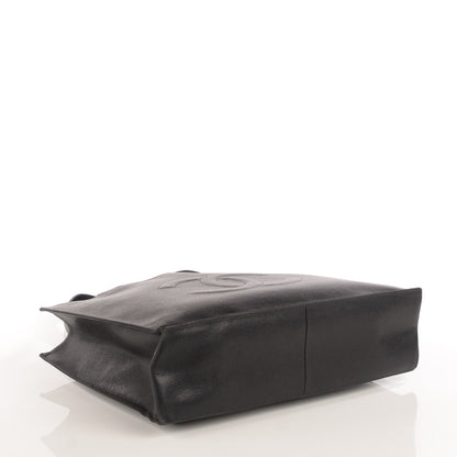 Chanel Caviar Large CC Shoulder Bag Black 4 of 8