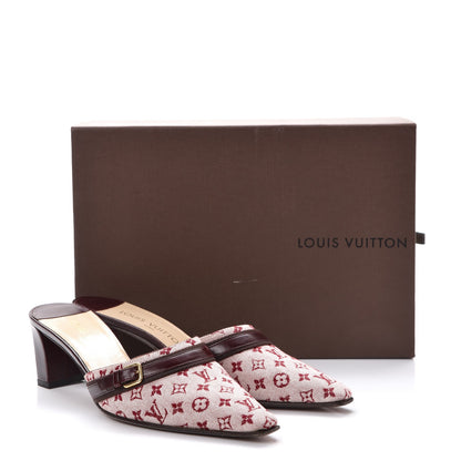 Louis Vuitton Mini Monogram Mules 36 Cherry 9 of 9