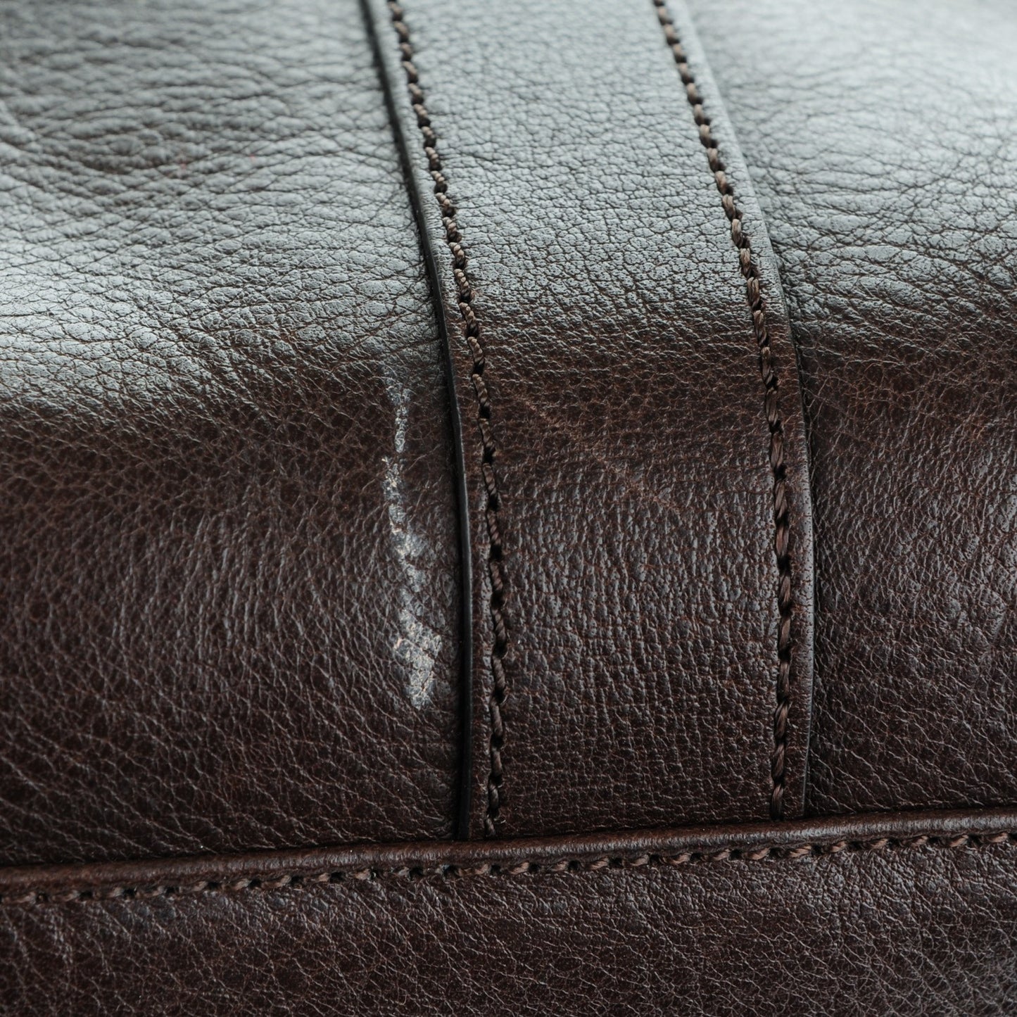 Natural Leather Small Bayswater Chocolate