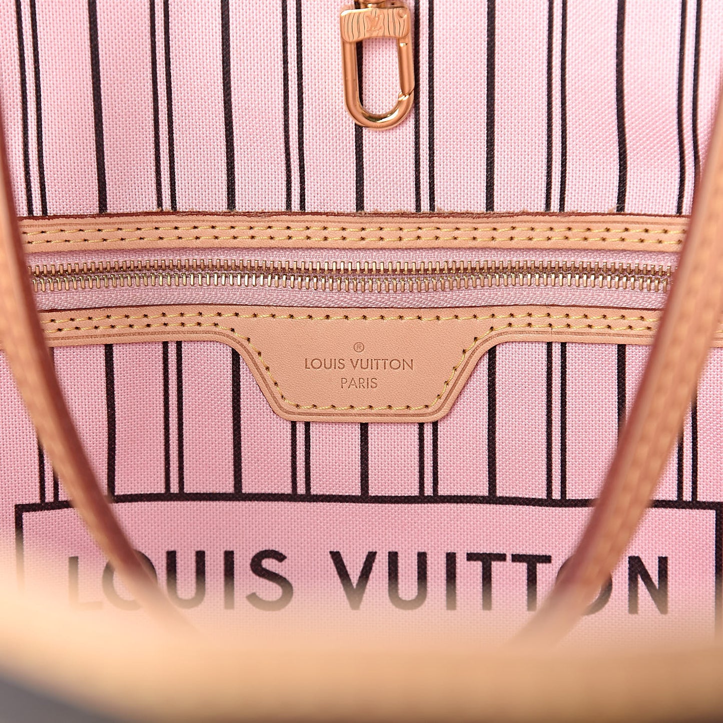 Monogram Neo Neverfull MM Rose Ballerine