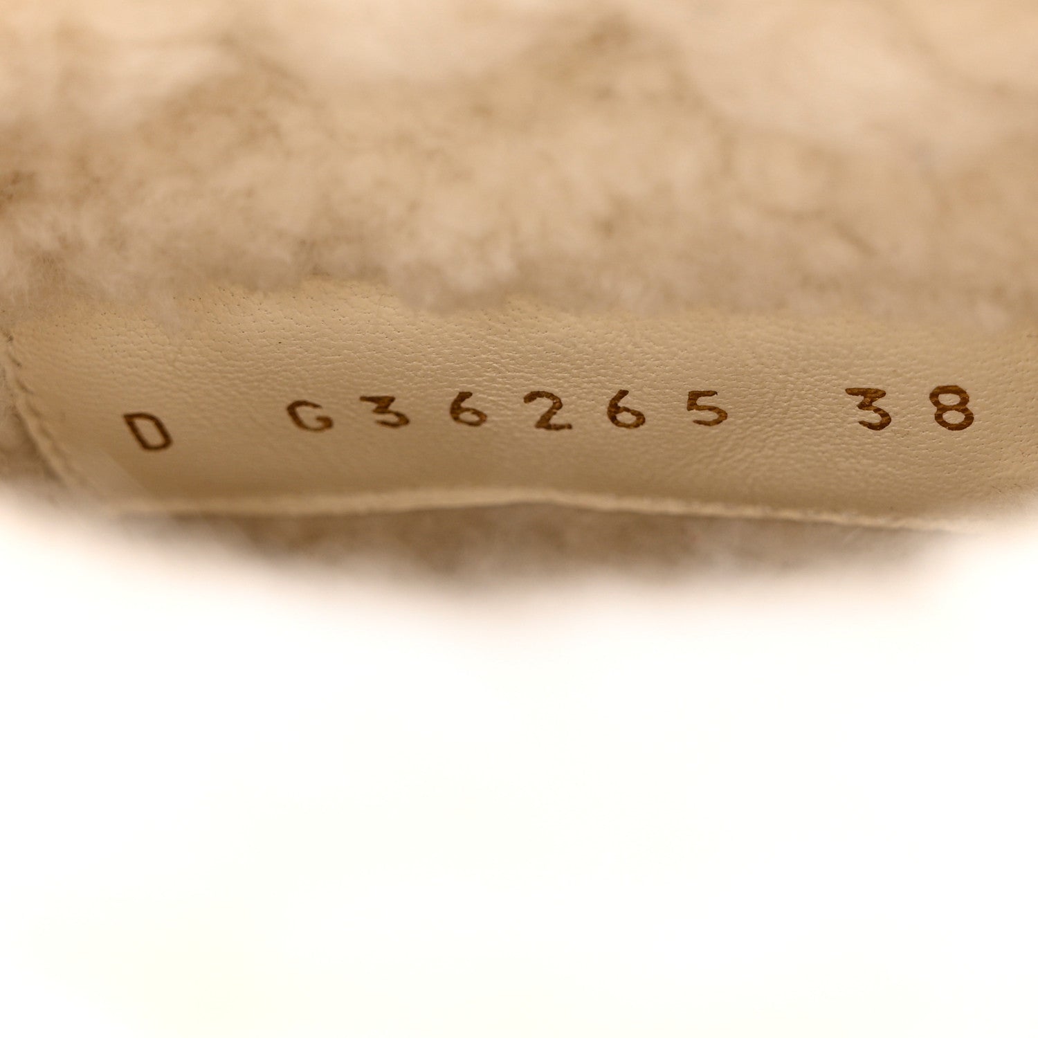 Chanel Lambskin Shearling Short Boots 38 Black 7 of 13