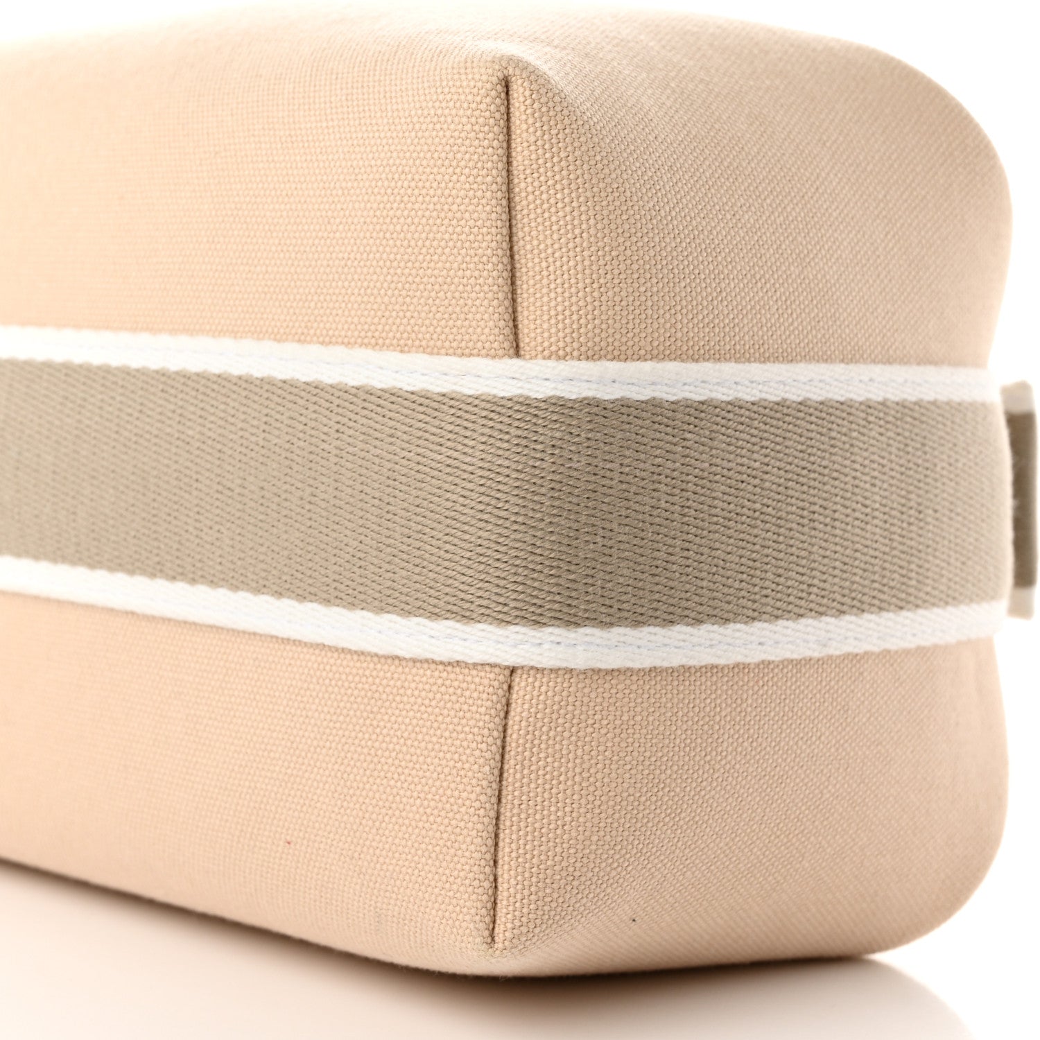 Hermes Canvas Small Bride-A-Brac Pouch Natural 9 of 10