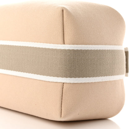 Hermes Canvas Small Bride-A-Brac Pouch Natural 9 of 10